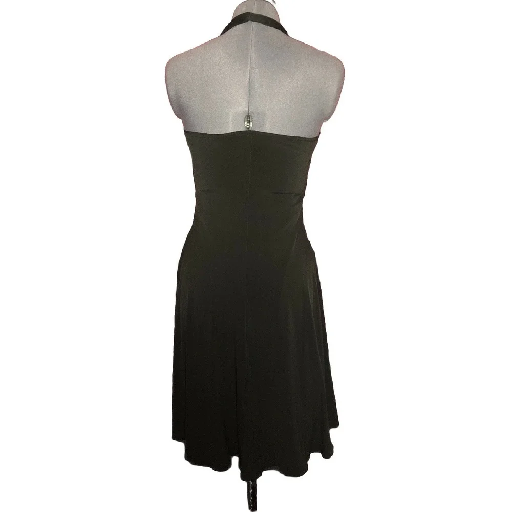 Vintage Y2K Dress City Triangles Halter Prom Fairy Whimsigoth Dreamy S - Picture 3 of 12